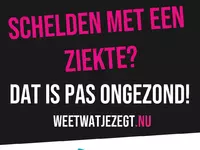 Schelden met een ziekte? 